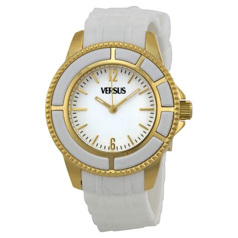 versus versace watch white|versace versus watch price.